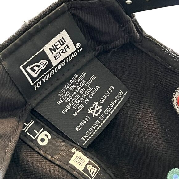 Cleveland Cavs Hardwood Classics New Era 9Fifty Snapback Hat Black - Picture 7 of 8